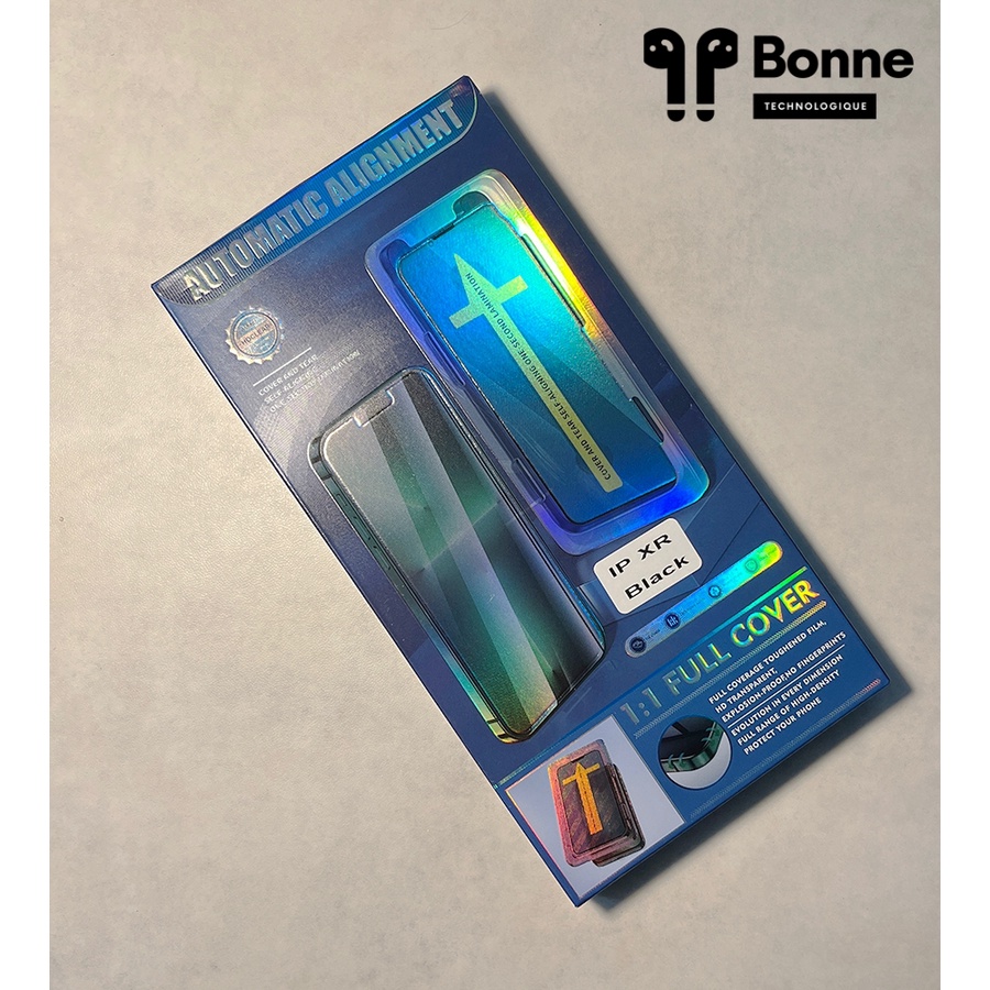 Kính Cường Lực Tự Dán Blue Arrow thế hệ mới cho iPhone, Khung Tự Động Dán, Chống Bụi, Có Màng Bảo Vệ Loa