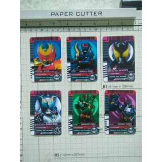 Card Kamen Rider Full bộ thẻ Kiva 6 thẻ