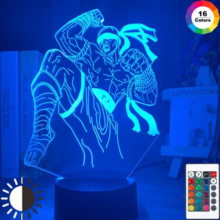 134/5000 Game League of Legends The Blind Monk Figure Led Night Light Boys Friend Gift Món quà sinh nhật cho trẻ em Mát mẻ Đèn bàn phòng ngủ LoL Lee Sin