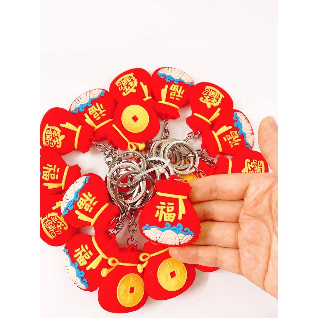 Móc Khóa Hình Phi Hành Gia Hoạt Hình Dễ Thương
