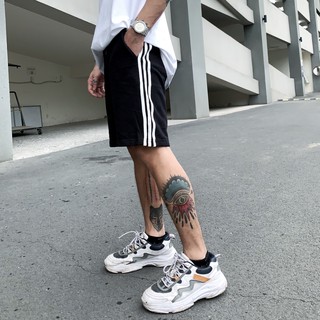Quần ZOMBIE® Triple Lines Short In Black