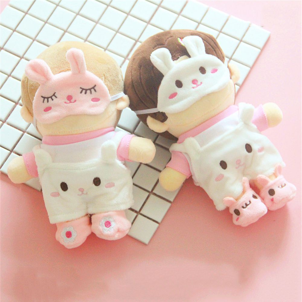 Đồ chơi búp bê nhồi bông hình thỏ đáng yêu 20cm