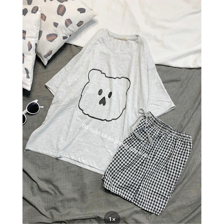 Set ngủ gấu trắng