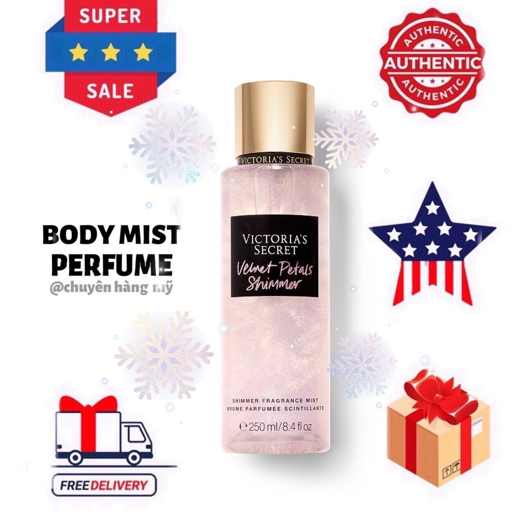 𝗕𝗢𝗗𝗬𝗠𝗜𝗦𝗧𝗣𝗘𝗥𝗙𝗨𝗠𝗘⚜️ Xịt Thơm Body Victoria’s Secret Shimmer New 2019 250ml | BigBuy360 - bigbuy360.vn