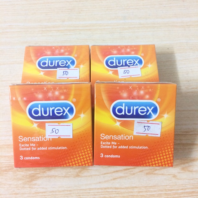 Bcs Durex Sensation - tăng khoái cảm cuộc yêu