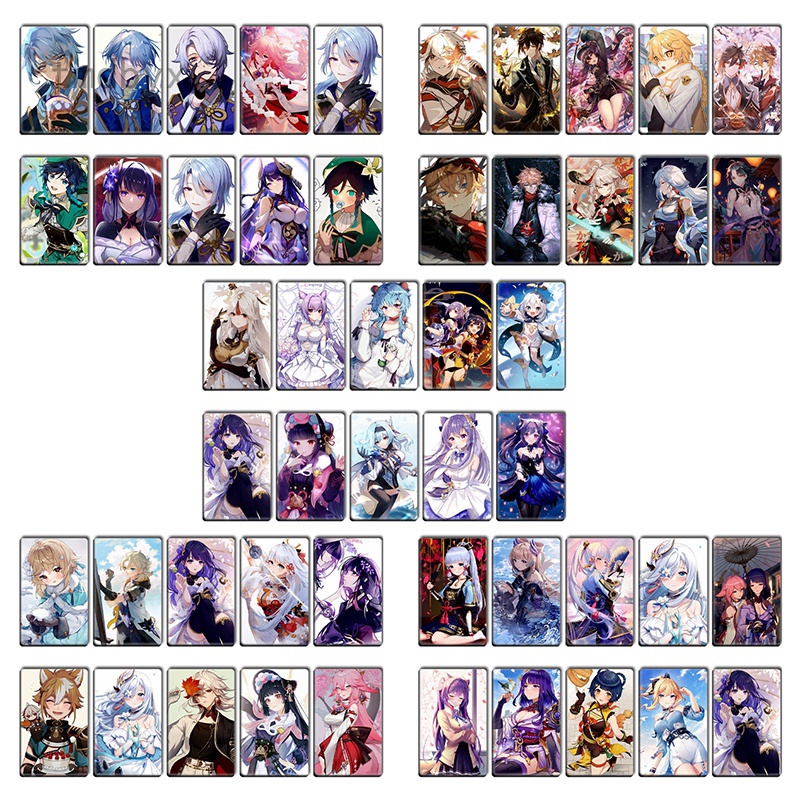 Tmdbyx Bộ 10 Thẻ Tên Bằng Pvc Họa Tiết Anime Cho Trẻ Em Diy