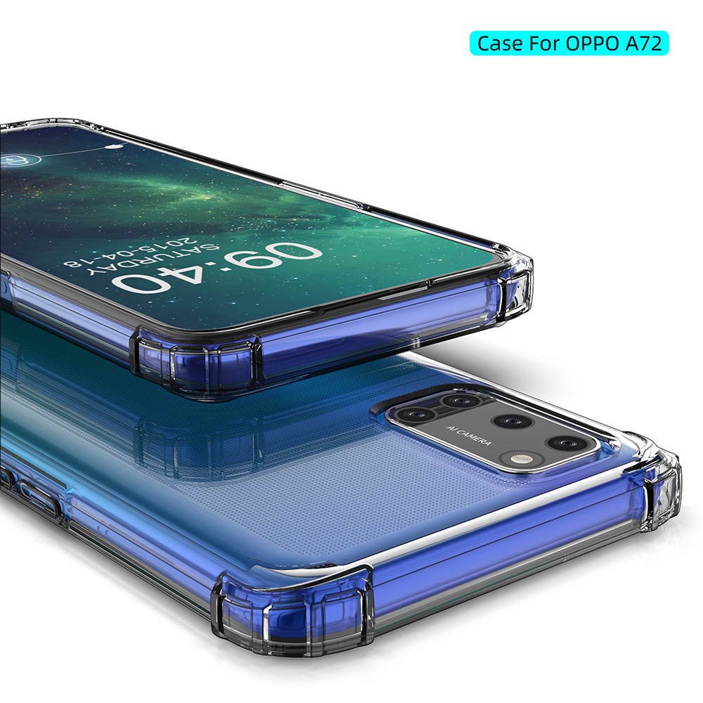 Ốp Oppo Reno 5 Reno 4 Reno 4 Pro Reno 2 Reno 2F Reno 2Z Reno 3 Trong Suốt Chống Sốc Chống Rơi Vỡ