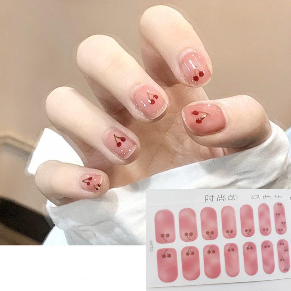 Miếng Dán Trang Trí Móng Tay 3D Toàn Diện Thời Trang