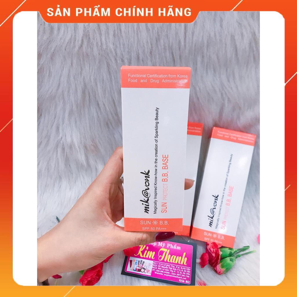 KEM NỀN BB CHỐNG NẮNG DƯỠNG DA MIK@VONK 60ml