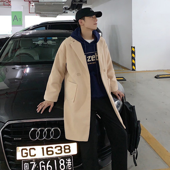 [Hàng Sẵn-Form Rộng] Áo khoác dạ nam, áo blazer dạ nam phong cách Hàn Quốc -AKD02 | BigBuy360 - bigbuy360.vn