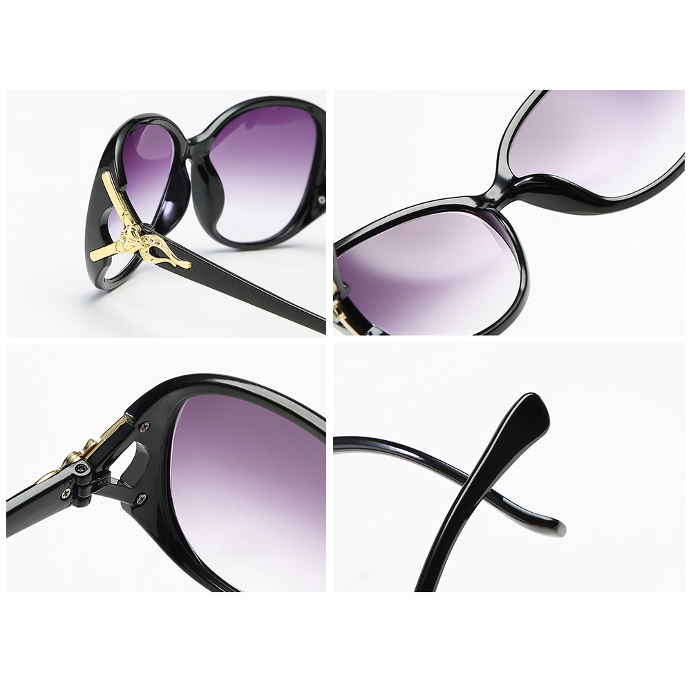 NEXTSHOP Eyewear Streetwear UV400 Protection Large Frame Goggles Women's Sunglasses