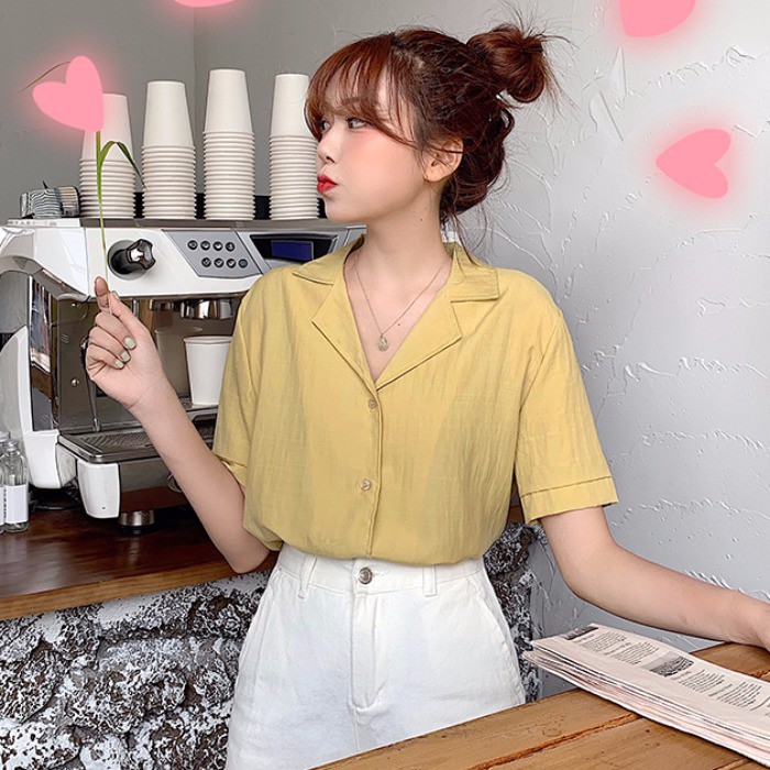 ÁO SƠ MI NỮ ULZZANG - NEW ARRIVAL 2019