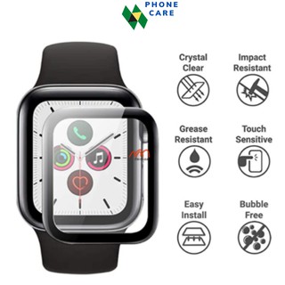 Kính Cường Lực Bảo Vệ Màn Hình Đồng Hồ Apple Watch (Full Box) 38mm 42mm 40mm 44mm Series 6 SE 5 4 3 2 1