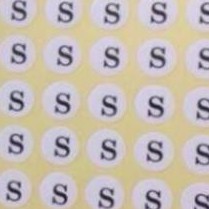 Mác Dán Size, Decan Dán Size - Tờ Tầm 100 - 140 Miếng Dán Tròn 1,2 Cm #120504