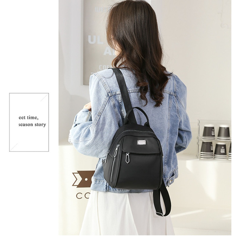 Ba Lô Nylon Nhẹ Thời Trang Cho Nữ