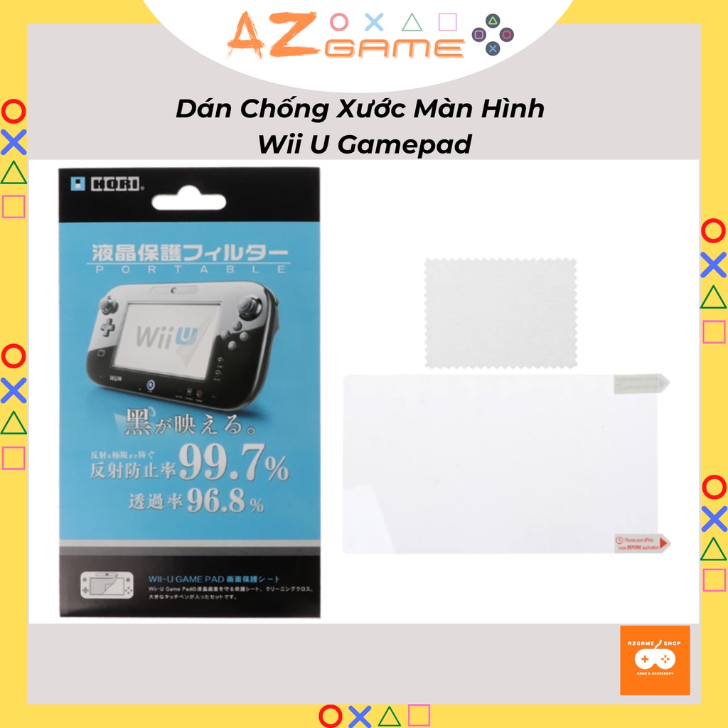 Miếng Dán Màn Hình Cho Nintendo Wii U Gamepad