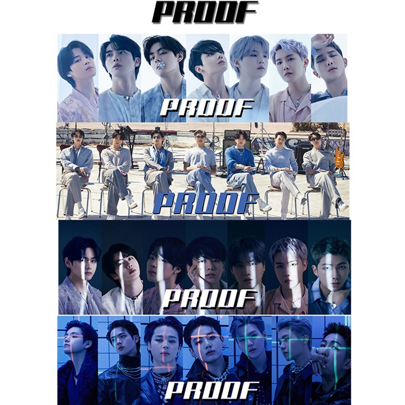 Poster Treo Tường In Hình Các Thành Viên Nhóm Nhạc BTS
