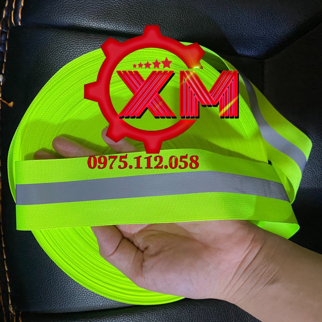 Vải  phản quang - cuộn dây cảnh báo phản quang vải