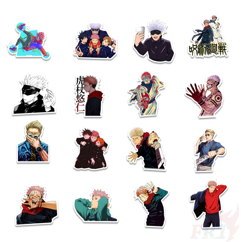 ❉ Jujutsu Kaisen - Series 07 Anime Yuji Itadori Stickers ❉ 50Pcs/Set Waterproof DIY Fashion Decals Doodle Stickers