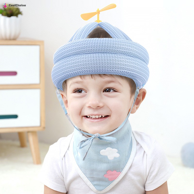 Mũ bảo vệ đầu chống ngã thoải mái cho bé tập đi