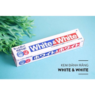 Kem đánh răng White & White Lion Nhật Bản