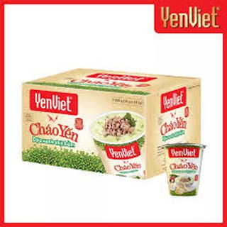 CHÁO YẾN ĐẬU XANH THỊT BẰM YẾN VIỆT - THÙNG 24 LY