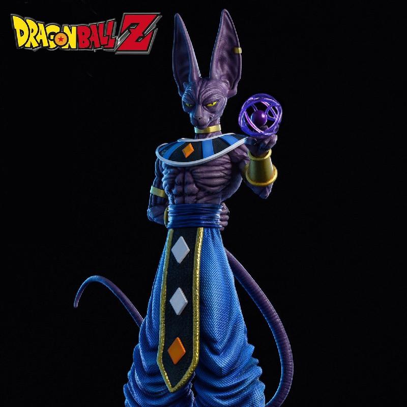 Mô hình Dragon Ball thần hủy diệt Beerus cao 30cm chất lừ, figure mô hình 7 viên ngọc rồng decor trang trí siêu đẹp