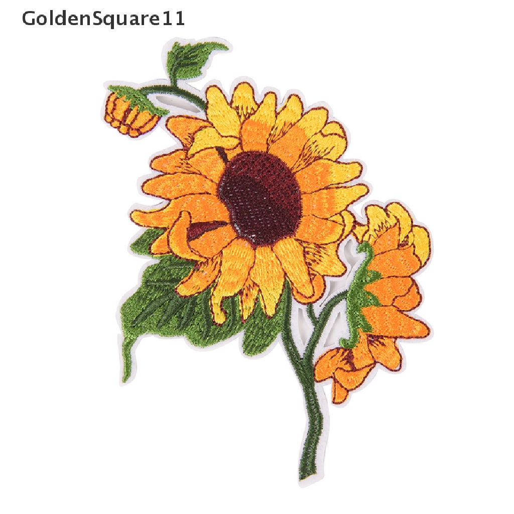 [Goldsquare11] Sticker Ủi Thêu Hình Hoa Hướng Dương