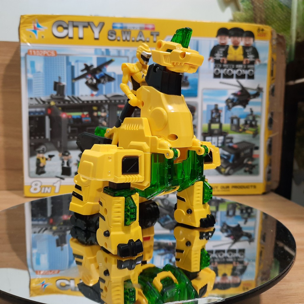 Đồ chơi miniforce mùa 2 biệt đội siêu nhân nhí mô hình Siêu nhân Max can đảm và robot biến hình khủng Long Braka