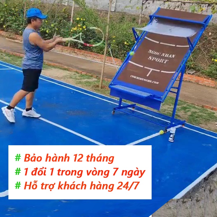 Tường tập tennis ngay tại nhà, ban công, sân vườn DỄ TẬP, NÂNG CAO SỨC KHỎE