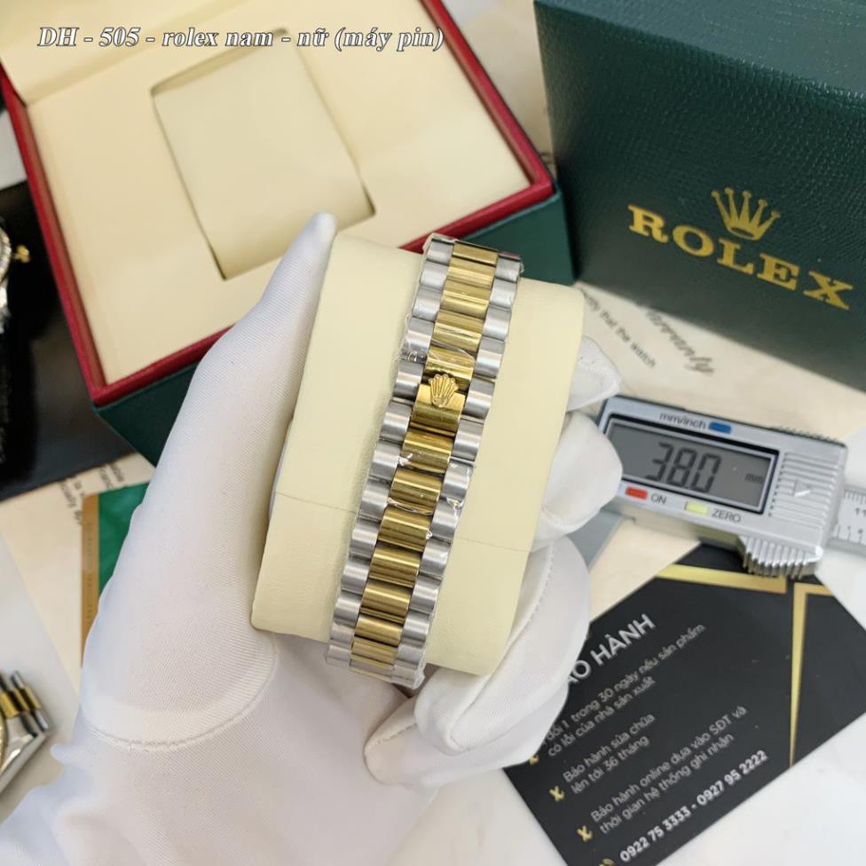 Đồng hồ nam nữ RL, đồng hồ cặp đôi máy pin dây kim loại cao cấp - Shop115 | BigBuy360 - bigbuy360.vn