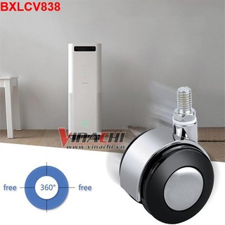 BÁNH XE LĂN INOX CHỐT VẶN - 38MM - 1 BÁNH