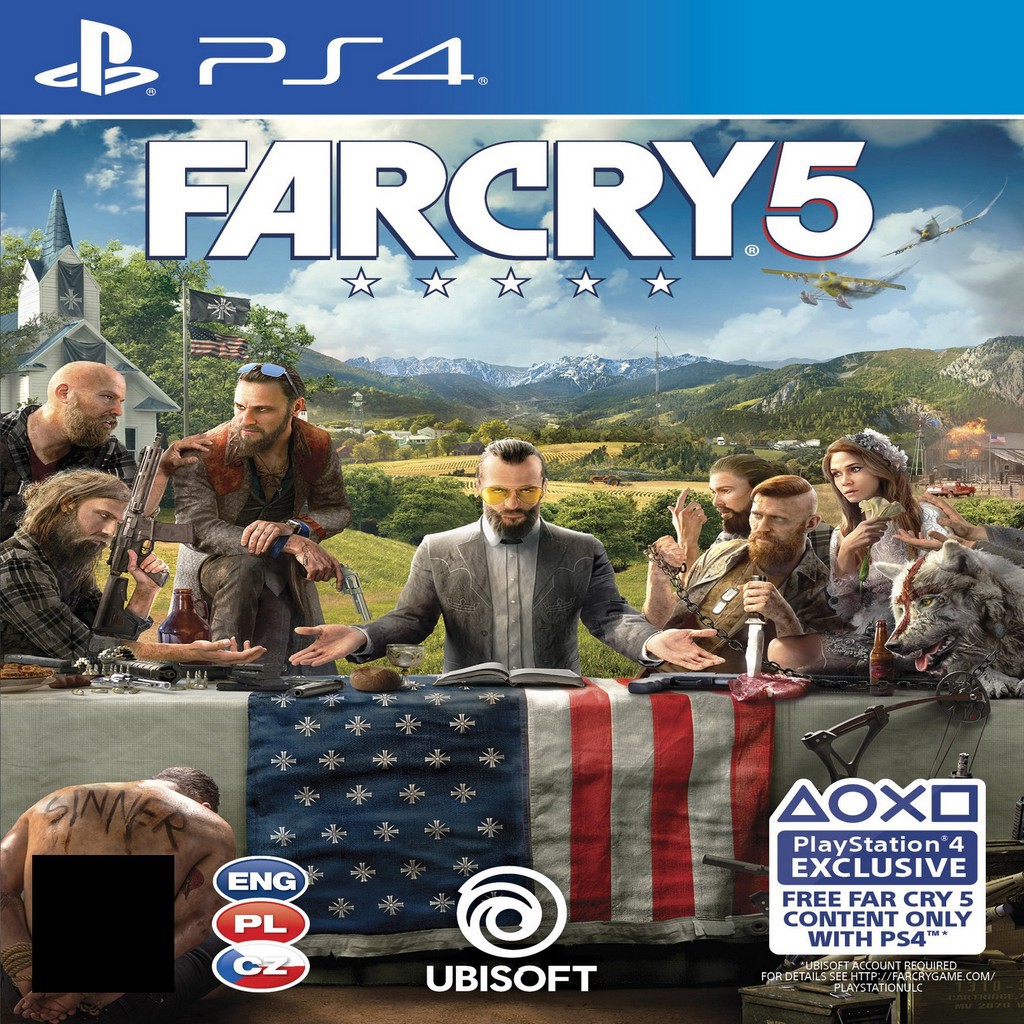 [Mã ELHAMS5 giảm 6% đơn 300K] Đĩa Game PS4 - Far Cry 5