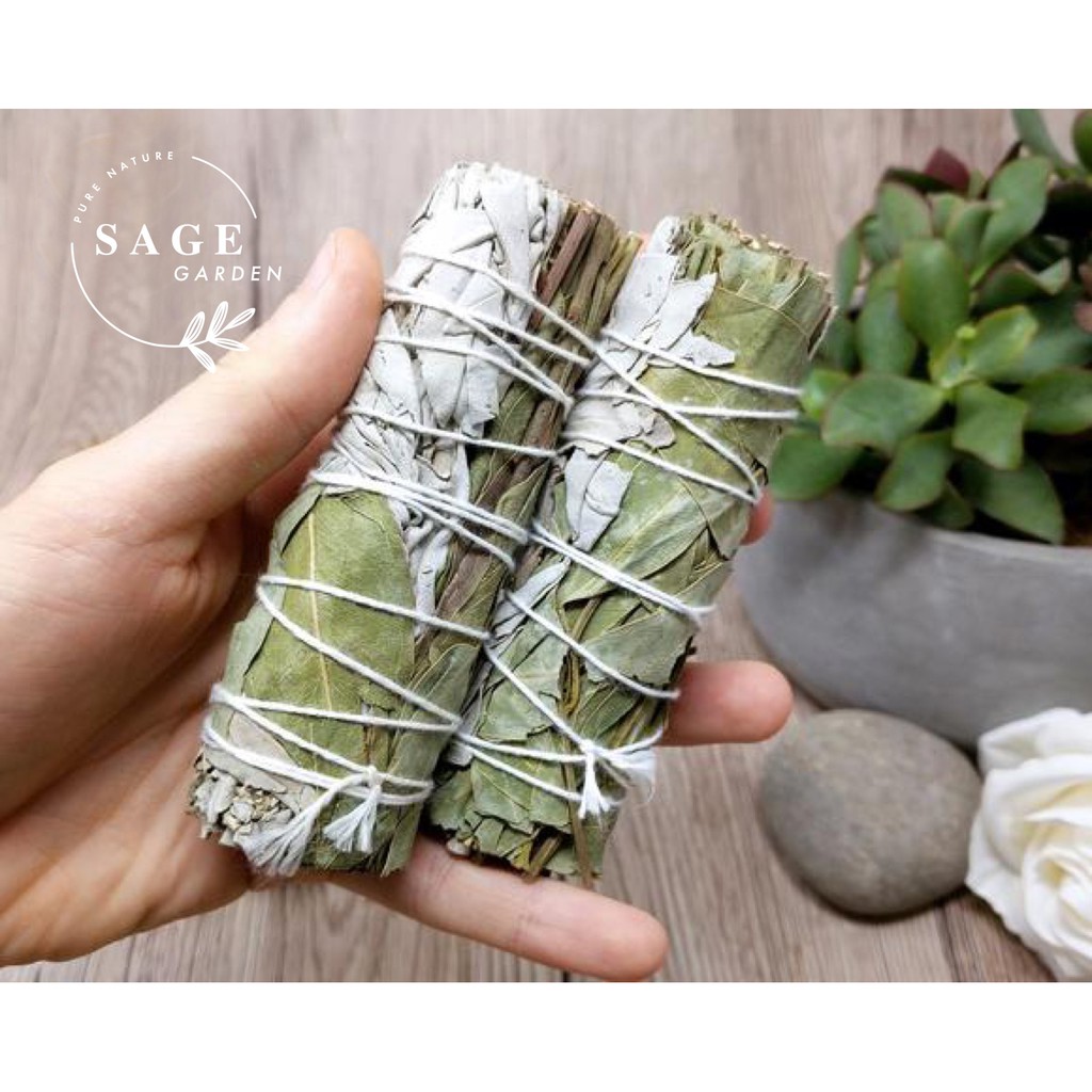 CÂN BẰNG CẢM XÚC - Xô thơm Bạch Đàn - Size chuẩn 12cm - SAGE GARDEN