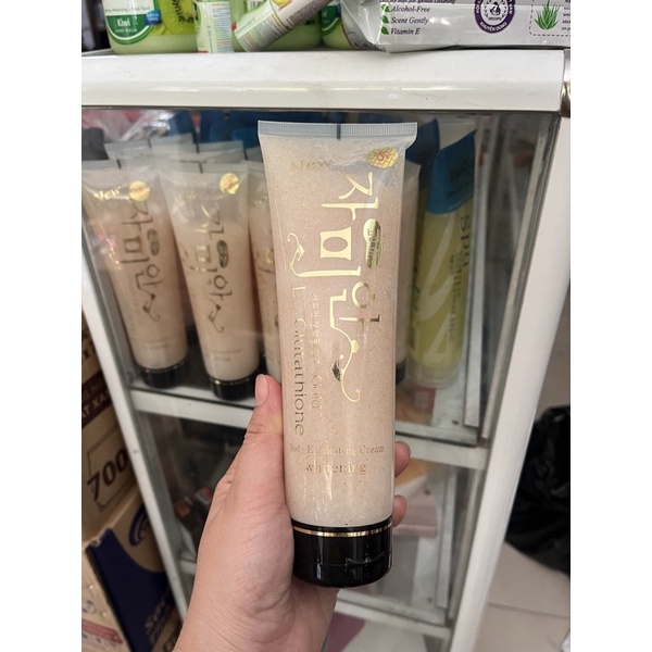 KEM TẨY TẾ BÀO CHẾT TOÀN THÂN VÀ LÀM TRẮNG DA HÀN QUỐC (Có Hạt)300ml