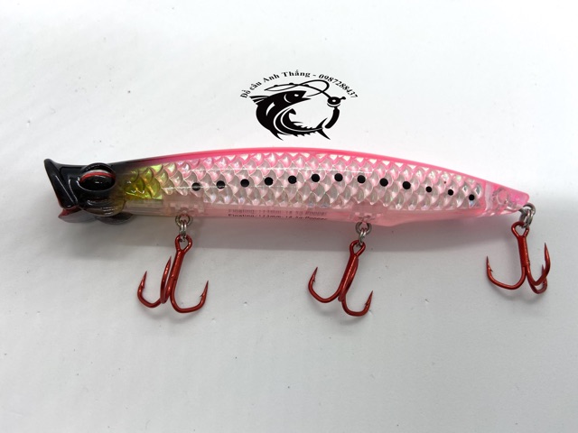 Mồi cá giả Kingdom Popper 3508 - 18,5gram câu cá măng, chẽm, mú, các dòng cá săn mồi