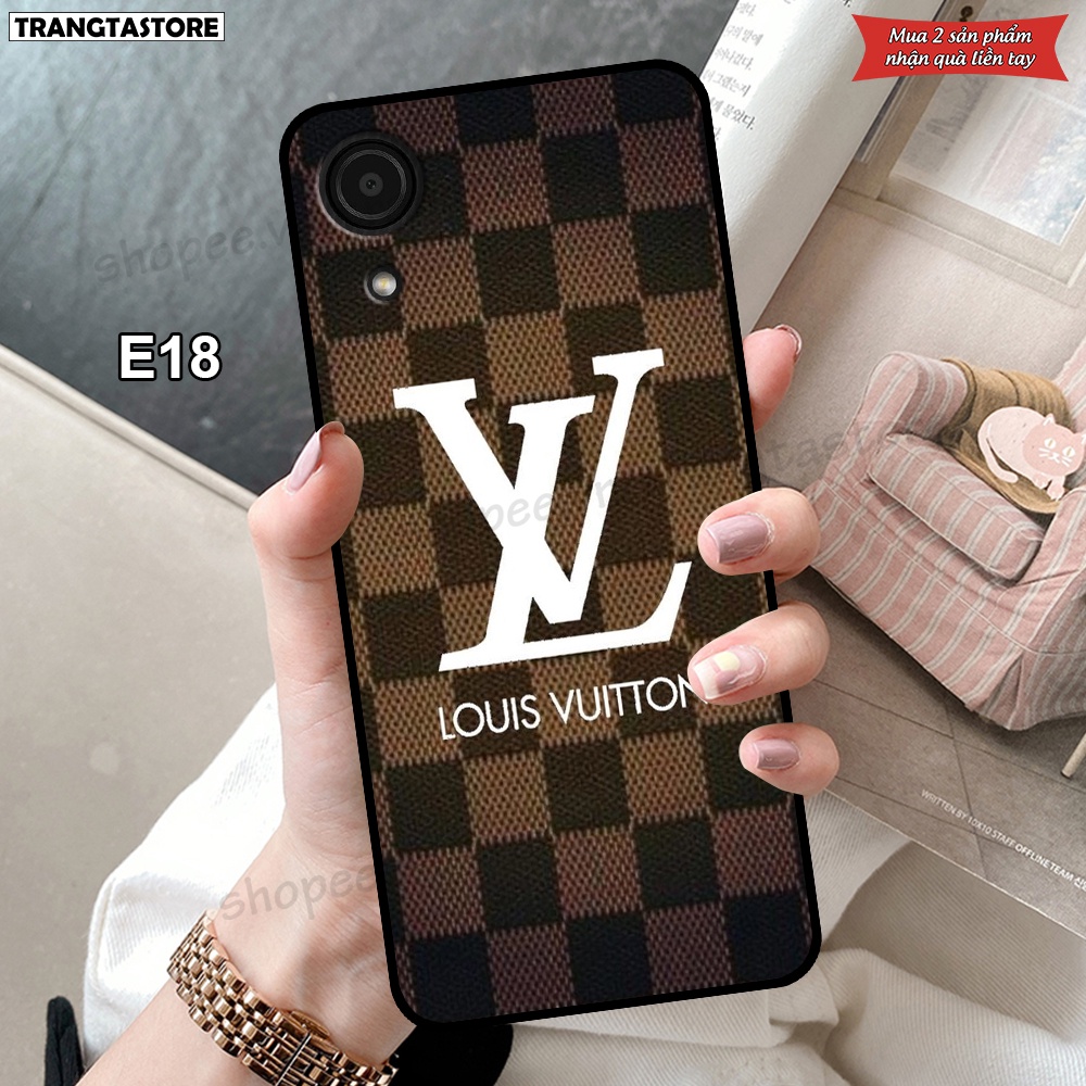 Ốp lưng Samsung A03 Core in hình thương hiệu siêu đẹp