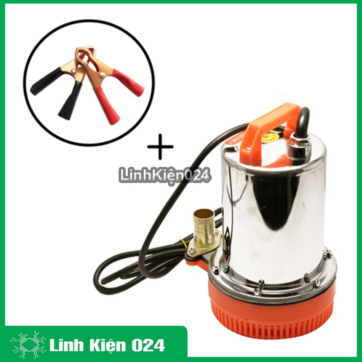 Máy Bơm Chìm Hộ Gia Đình ZQB-12 12V 180W ( Tặng 2 Kẹp Cá Sấu ) - BH 3 tháng