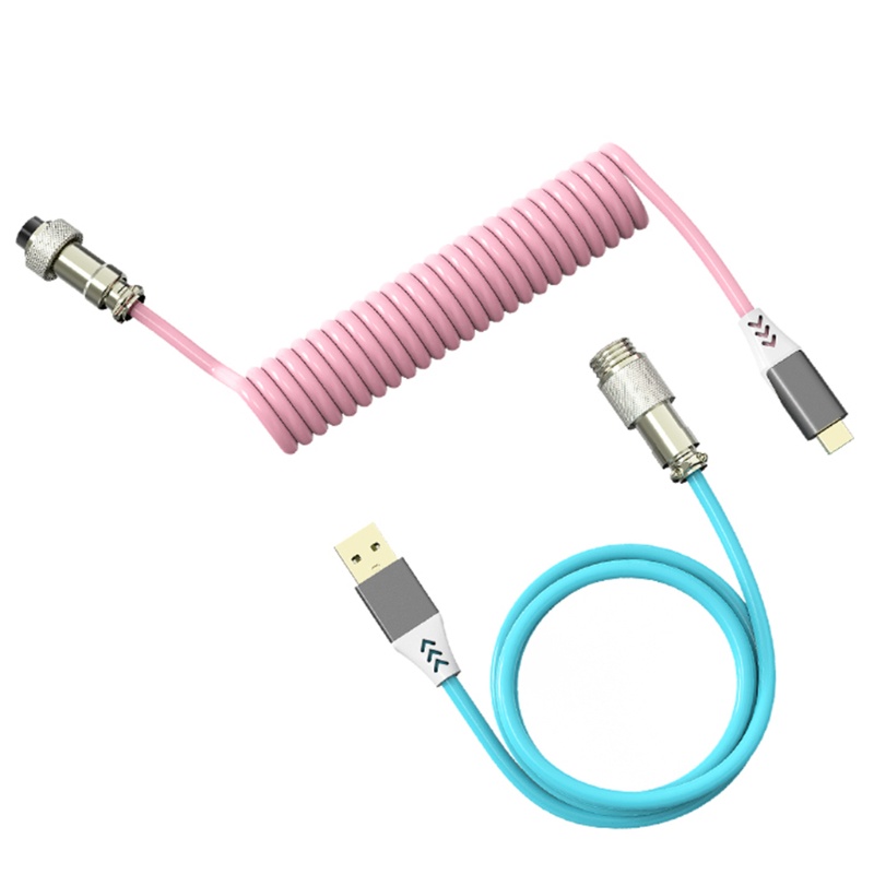 Dây Cáp Bàn Phím Cơ Shas 7 2ft Type-C Sang USB