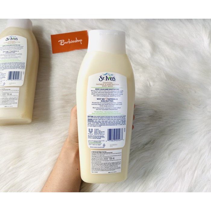 SỮA TẮM ST.IVES REFRESH &amp; REVIVE ST.IVES  709ML ĐỦ MÙI