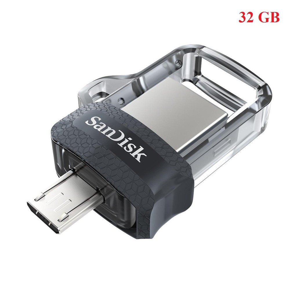 USB OTG SanDisk Ultra 32GB Dual Drive m3.0 150MB/s (Bạc)