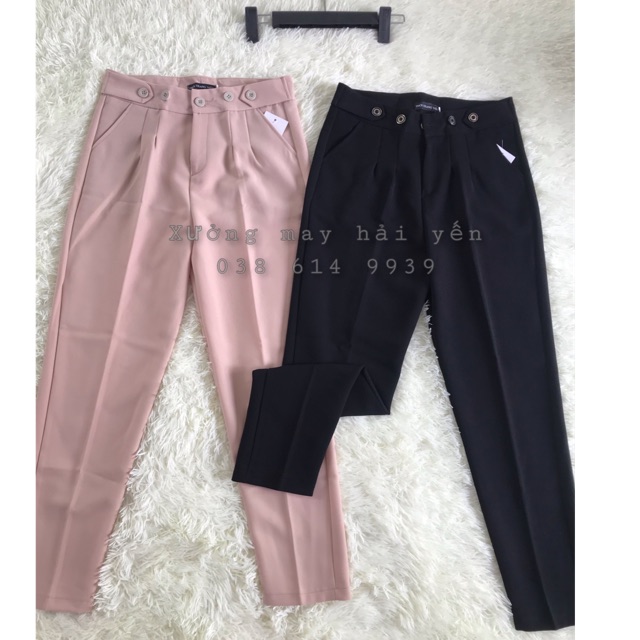 Quần baggy dáng công sở siêu đẹp