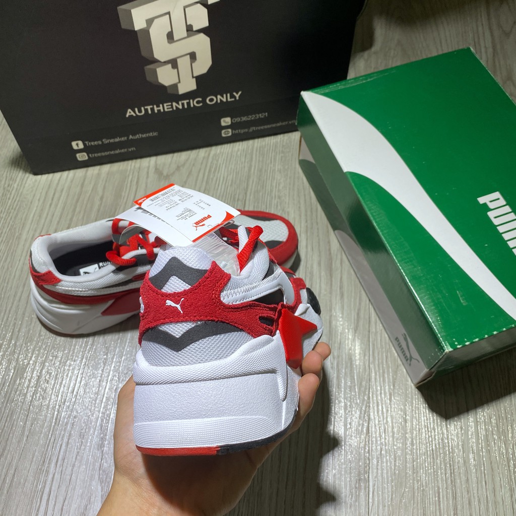 [Chính hãng] Giày thể thao nam PUMA RS-X3 Super Red White