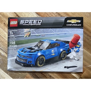 []Hộp cấn[]  75891 Đồ chơi lắp ráp Iego Speed Champions Chevrolet Camaro ZL1 Race Car - Siêu xe