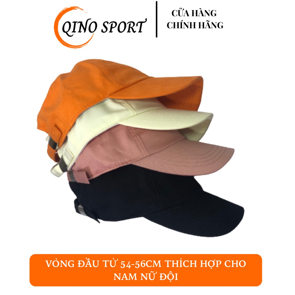 Nón lưỡi trai nam nữ , nón kết QINO thêu chữ Cruise 100% cotton cao cấp 4 màu cá tính đen trắng hồng cam freesize