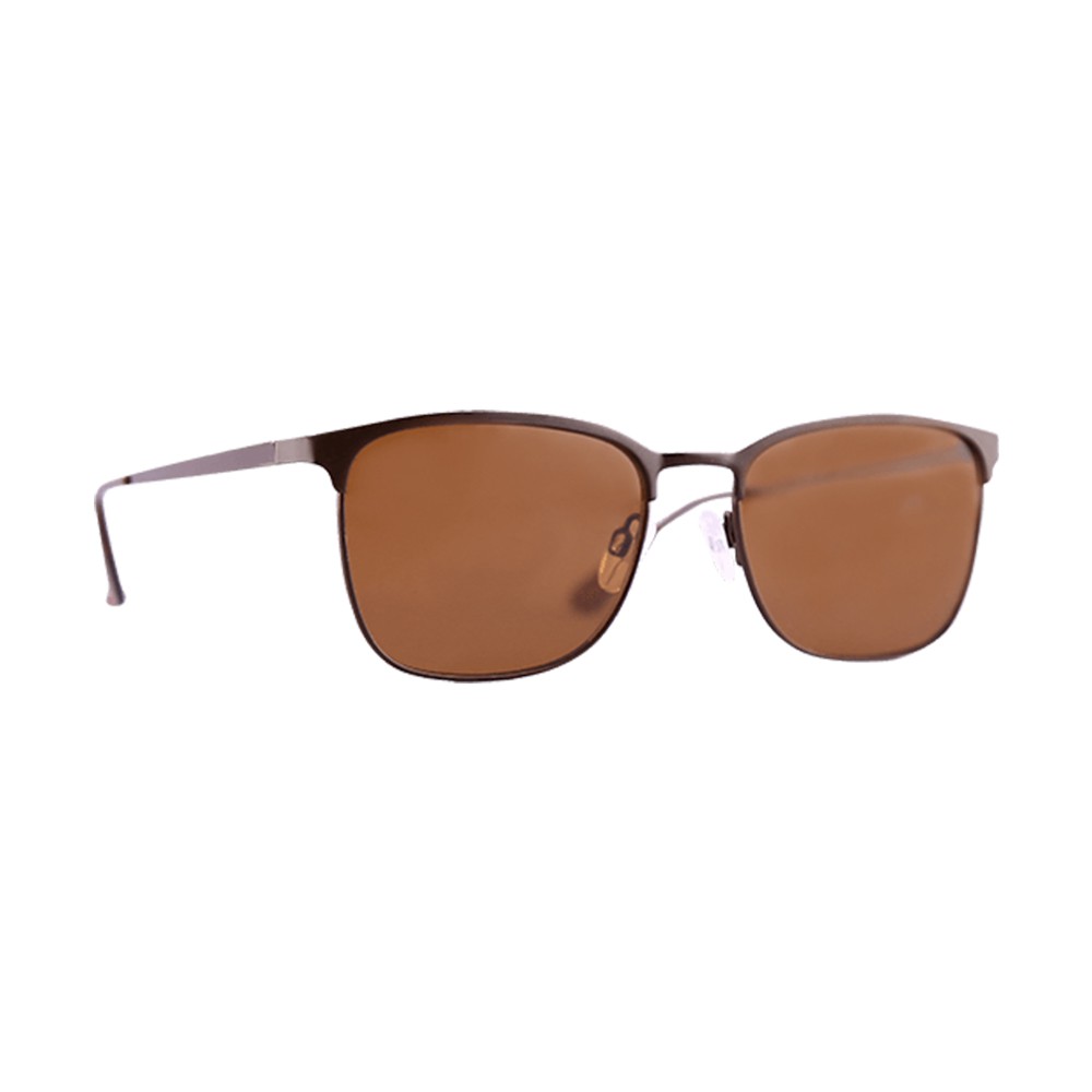 Kính mát Sunnies Studios Gọng Vuông Tate in Sepia