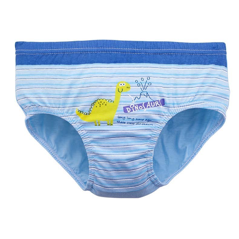 - Hộp 5 đồ lót tam giác dành cho bé trai mẫu Khủng Long Xanh Dương