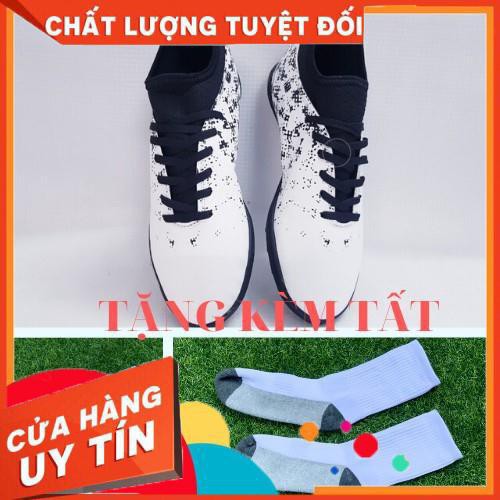 Giày đá bóng Loang thun cổ cao - sân nhân tạo -đế khâu full - hàng cao su (size 38 - 45)