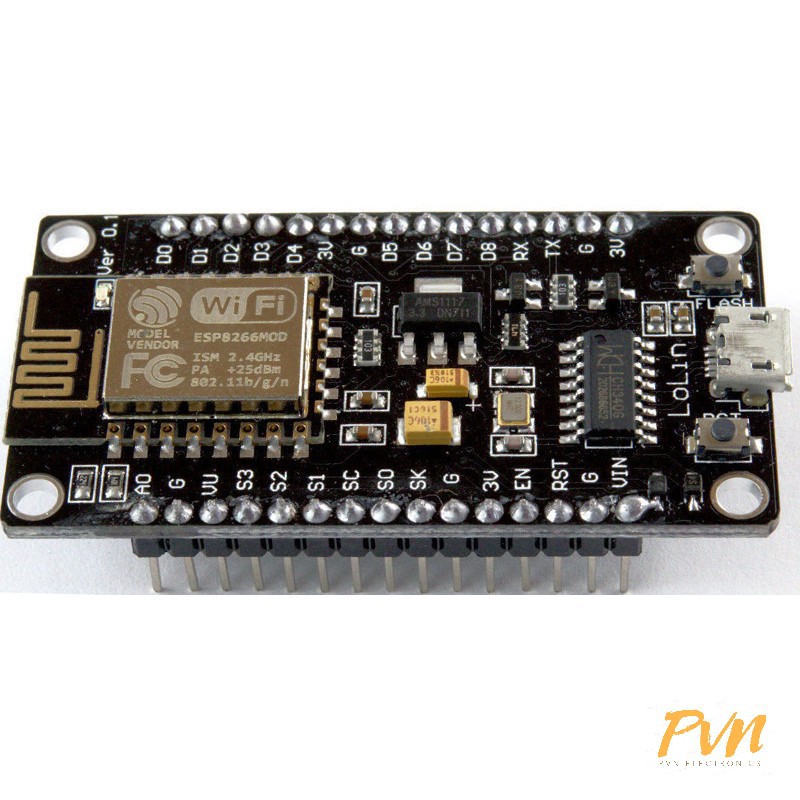 Kít RF thu phát wifi ESP8266 NodeMCU Lua V3 CH340 bảo hành 6 tháng