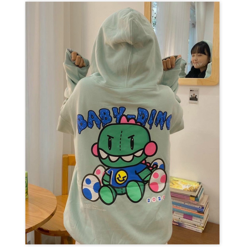 ÁO KHOÁC HOODIE BABY DING CUTE CỰC TEEN CHO CÁC BẠN NỮ JG
